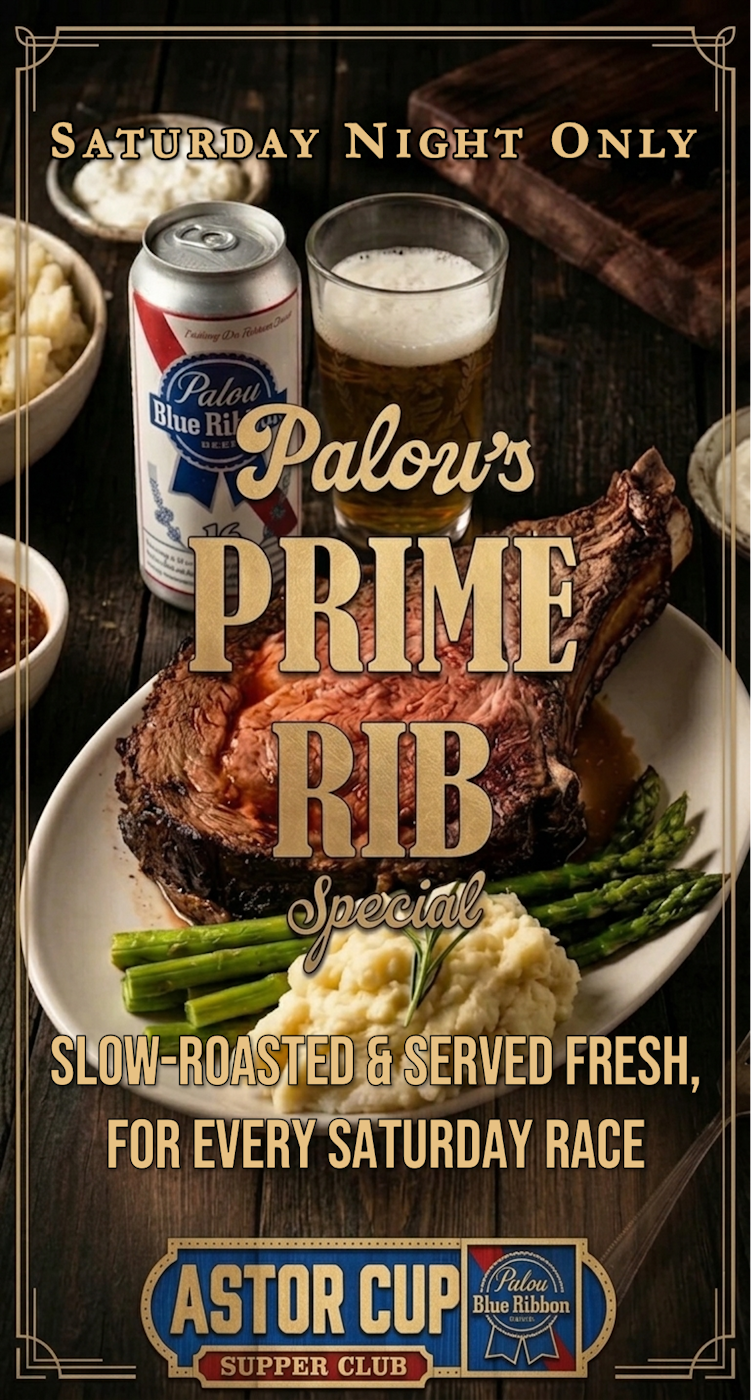 Palou's Prime Rib Special — Saturday Night Only